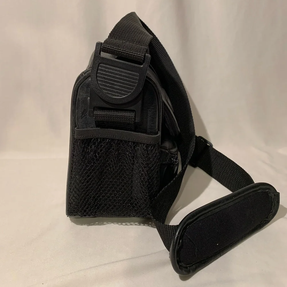 Vidpro Black Camera Camcorder Bag Small Detachable Shoulder Strap